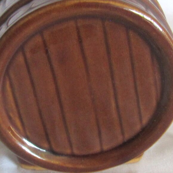 Vintage Jamaican Angostura Old Oak Rum "Good Taste" Barrel Shaped Ashtray  B778 - Picture 4 of 6